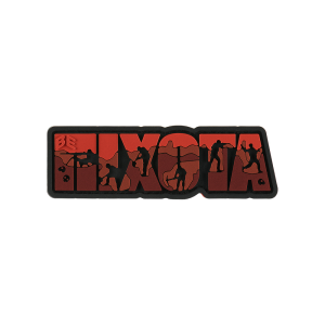 BRAND ELEMENT НАШИВКА ПЕХОТА PVC RED