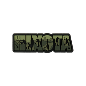 BRAND ELEMENT НАШИВКА ПЕХОТА PVC OLIVE