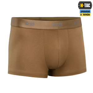 M-TAC ТРУСЫ MEN COTTON STRETCH TRUNKS COYOTE BROWN