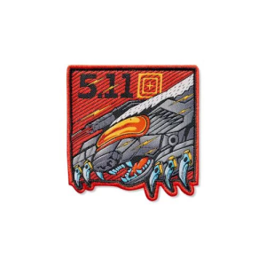 5.11 НАШИВКА VENGEFUL BADGER PATCH RED 6890077AKO-460