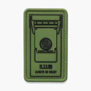 5.11 НАШИВКА AMMO CAN PATCH GREEN 6890225AOM-194