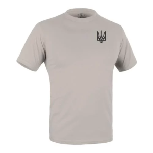 P1G-TAC ФУТБОЛКА С ПРИНТОМ ТРИЗУБ LOGO IRON GREY UA281-29891-IG-TRL