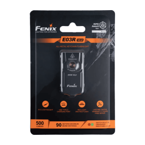 FENIX ЛІХТАР E03R З КРІПЛЕННЯМ НА РЕЙЛІНГИ ШОЛОМА GREY 1160201