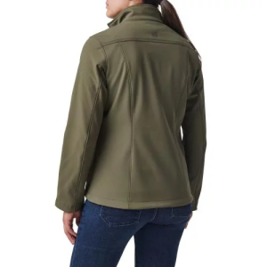 5.11 КУРТКА ЖІНОЧА WOMEN'S LEONE SOFTSHELL JACKET RANGER GREEN 38084ABR-186