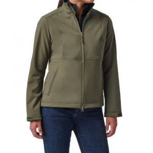 5.11 КУРТКА ЖІНОЧА WOMEN'S LEONE SOFTSHELL JACKET RANGER GREEN 38084ABR-186