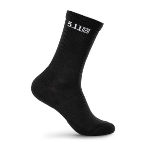 5.11 НОСКИ ТАКТИЧЕСКИЕ DUTY READY BASIC CREW SOCKS 6 ПАР BLACK 10049-019