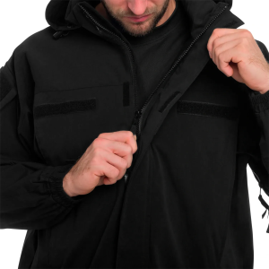 MFH КУРТКА US SOFTSHELL LEVEL 5 BLACK 03401A