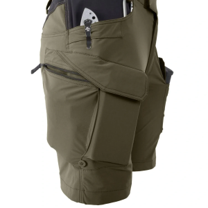 HELIKON-TEX ЖЕНСКИЕ ШОРТЫ OTS 8,5'' VERSASTRETCH LITE TAIGA GREEN/BLACK SW-OTS-VL-0901A