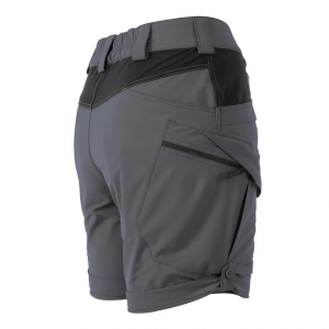 HELIKON-TEX ЖЕНСКИЕ ШОРТЫ OTS 8,5'' VERSASTRETCH LITE SHADOW GREY/BLACK SW-OTS-VL-3501A