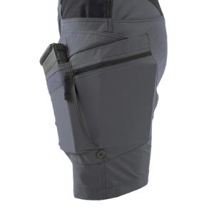 HELIKON-TEX ЖЕНСКИЕ ШОРТЫ OTS 8,5'' VERSASTRETCH LITE SHADOW GREY/BLACK SW-OTS-VL-3501A