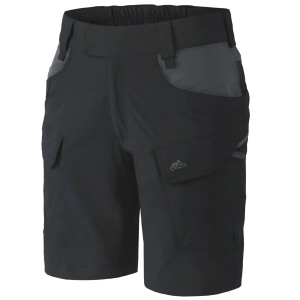 HELIKON-TEX ЖЕНСКИЕ ШОРТЫ OTS 8,5'' VERSASTRETCH LITE BLACK/SHADOW GREY SW-OTS-VL-0135A