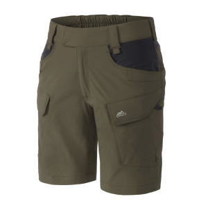 HELIKON-TEX ЖЕНСКИЕ ШОРТЫ OTS 8,5'' VERSASTRETCH LITE TAIGA GREEN/BLACK SW-OTS-VL-0901A