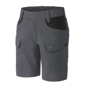HELIKON-TEX ЖЕНСКИЕ ШОРТЫ OTS 8,5'' VERSASTRETCH LITE SHADOW GREY/BLACK SW-OTS-VL-3501A