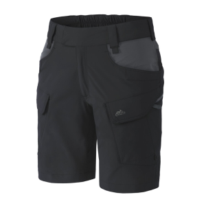 HELIKON-TEX ЖЕНСКИЕ ШОРТЫ OTS 8,5'' VERSASTRETCH LITE BLACK/SHADOW GREY SW-OTS-VL-0135A