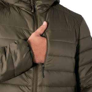 CAMO-TEC ЛЕГКИЙ ПУХОВИК STORM HOOD 3.0 OLIVE 9392
