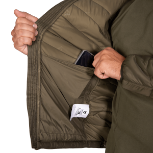 CAMO-TEC ЛЕГКИЙ ПУХОВИК STORM HOOD 3.0 OLIVE 9392