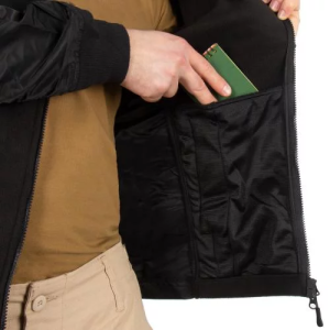 MIL-TEC КУРТКА ФЛИСОВАЯ USAF JACKET BLACK 10430002