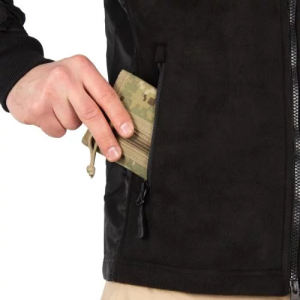 MIL-TEC КУРТКА ФЛИСОВАЯ USAF JACKET BLACK 10430002