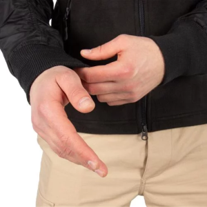 MIL-TEC КУРТКА ФЛИСОВАЯ USAF JACKET BLACK 10430002