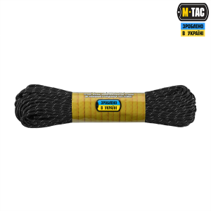 M-TAC ПАРАКОРД 475 BLACK REFLECTIVE 30М