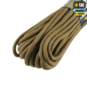 M-TAC ПАРАКОРД 550 MIL-SPEC COYOTE REFLECTIVE 15М