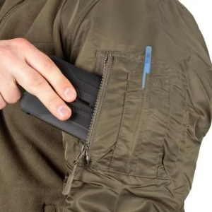 MIL-TEC КУРТКА ФЛІСОВА USAF JACKET RANGER GREEN 10430012