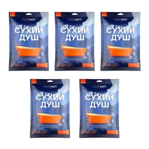 TAKEHOT СУХИЙ ДУШ ДЛЯ ВСЬОГО ТІЛА 5 ШТ MULTI TH-04
