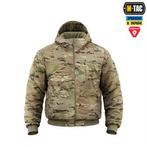 M-TAC КУРТКА MA-1 HOODED MILITARY PRIMALOFT MC