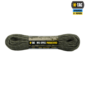 M-TAC ПАРАКОРД 550 MIL-SPEC RANGER GREEN REFLECTIVE 30М