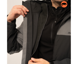 CHAMELEON КУРТКА GALE BLACK/GREY 00023-02