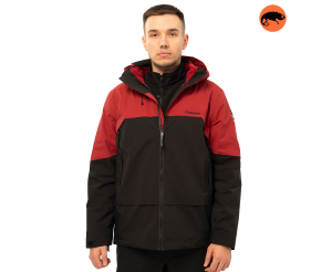 CHAMELEON КУРТКА GALE BLACK/BURGUNDY 00023-03