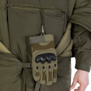 CAMO-TEC УТЕПЛЁННОЕ ПОНЧО-ТРАНСФОРМЕР КИРЕЯ OLIVE 9303