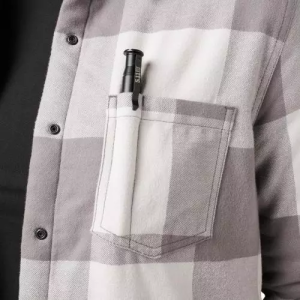 5.11 РУБАШКА ЖЕНСКАЯ LOUISE SHIRT JACKET OVERCAST GREY CHECK 38085-1151