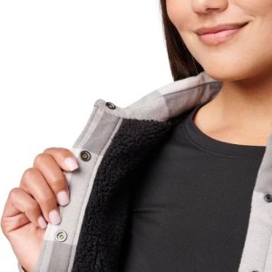 5.11 РУБАШКА ЖЕНСКАЯ LOUISE SHIRT JACKET OVERCAST GREY CHECK 38085-1151