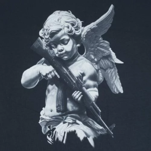 P1G-TAC ФУТБОЛКА З ПРИНТОМ ЯНГОЛ GRAPHITE UA281-29891-GT-ANG