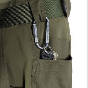 CAMO-TEC КАРАБИН МЕТАЛЛИЧЕСКИЙ С ВИНТОВОЙ МУФТОЙ SILVER 9479