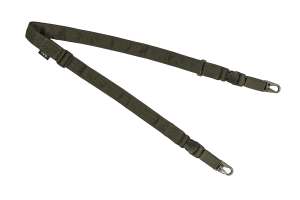 FRAG ЗБРОЙОВИЙ ДВОТОЧКОВИЙ ШИРОКИЙ РЕМІНЬ З ДВОМА КАРАБІНАМИ OLIVE
