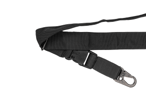 FRAG ОРУЖЕЙНЫЙ ДВУХТОЧЕЧНЫЙ ШИРОКИЙ РЕМЕНЬ С ДВУМЯ КАРАБИНАМИ BLACK