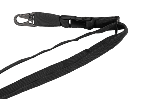 FRAG ОРУЖЕЙНЫЙ ДВУХТОЧЕЧНЫЙ ШИРОКИЙ РЕМЕНЬ С ДВУМЯ КАРАБИНАМИ BLACK