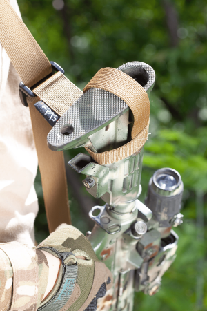 FRAG ОРУЖЕЙНЫЙ ТРЁХТОЧЕЧНЫЙ РЕМЕНЬ С АНТАБКОЙ QD COYOTE