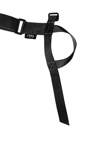 FRAG ОРУЖЕЙНЫЙ ТРЁХТОЧЕЧНЫЙ РЕМЕНЬ С КАРАБИНОМ BLACK