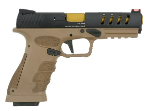 APS ПИСТОЛЕТ APS SHARK FULL AUTO GREEN GAS DARK EARTH 19065