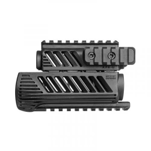FAB DEFENSE ЦЕВЬЕ AKS 74U POLYMER QUAD RAIL HANDGUARD BLACK KPRB