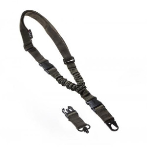 FRAG ЗБРОЙОВИЙ ОДНОТОЧКОВИЙ РЕМІНЬ З АНТАБКОЮ QD І КАРАБІНОМ MAX OLIVE