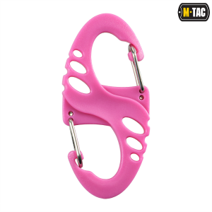 M-TAC КАРАБИН S-HOOK ПЛАСТИКОВЫЙ PINK