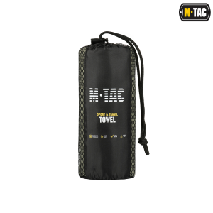 M-TAC ПОЛОТЕНЦЕ МИКРОФИБРА 120Х60 ARMY GREEN