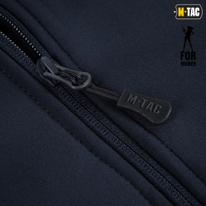 M-TAC КУРТКА SOFT SHELL LADY DARK NAVY BLUE