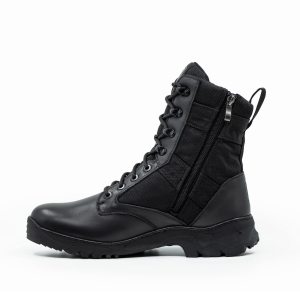 MILBOT ДЕМИСЕЗОННЫЕ ТАКТИЧЕСКИЕ БОТИНКИ LIGHTNING BLACK LEATHER