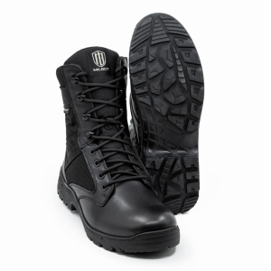 MILBOT ЗИМОВІ ТАКТИЧНІ ЧЕРЕВИКИ LIGHTNING BLACK LEATHER