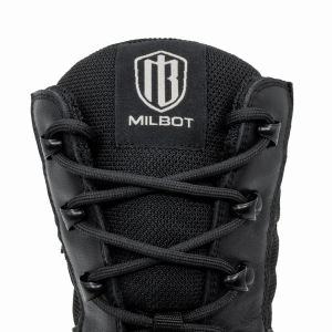 MILBOT ЗИМОВІ ТАКТИЧНІ ЧЕРЕВИКИ LIGHTNING BLACK LEATHER
